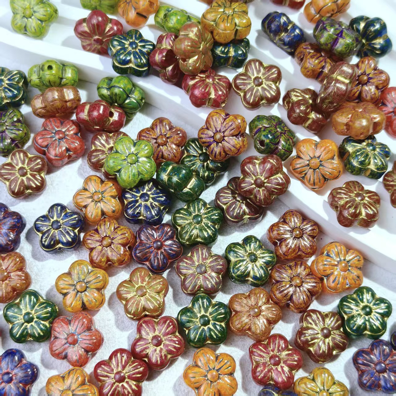 Five-petal flower-13*13*7mm