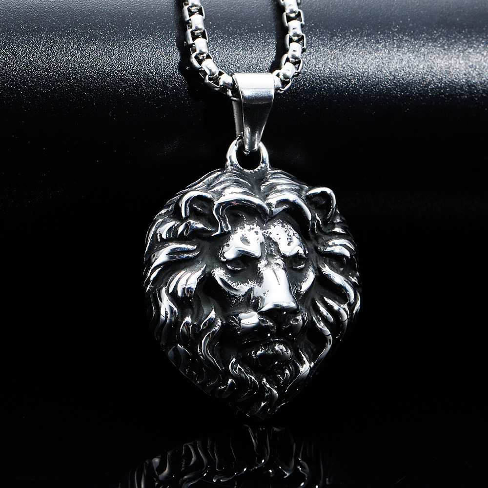 Steel single pendant without chain