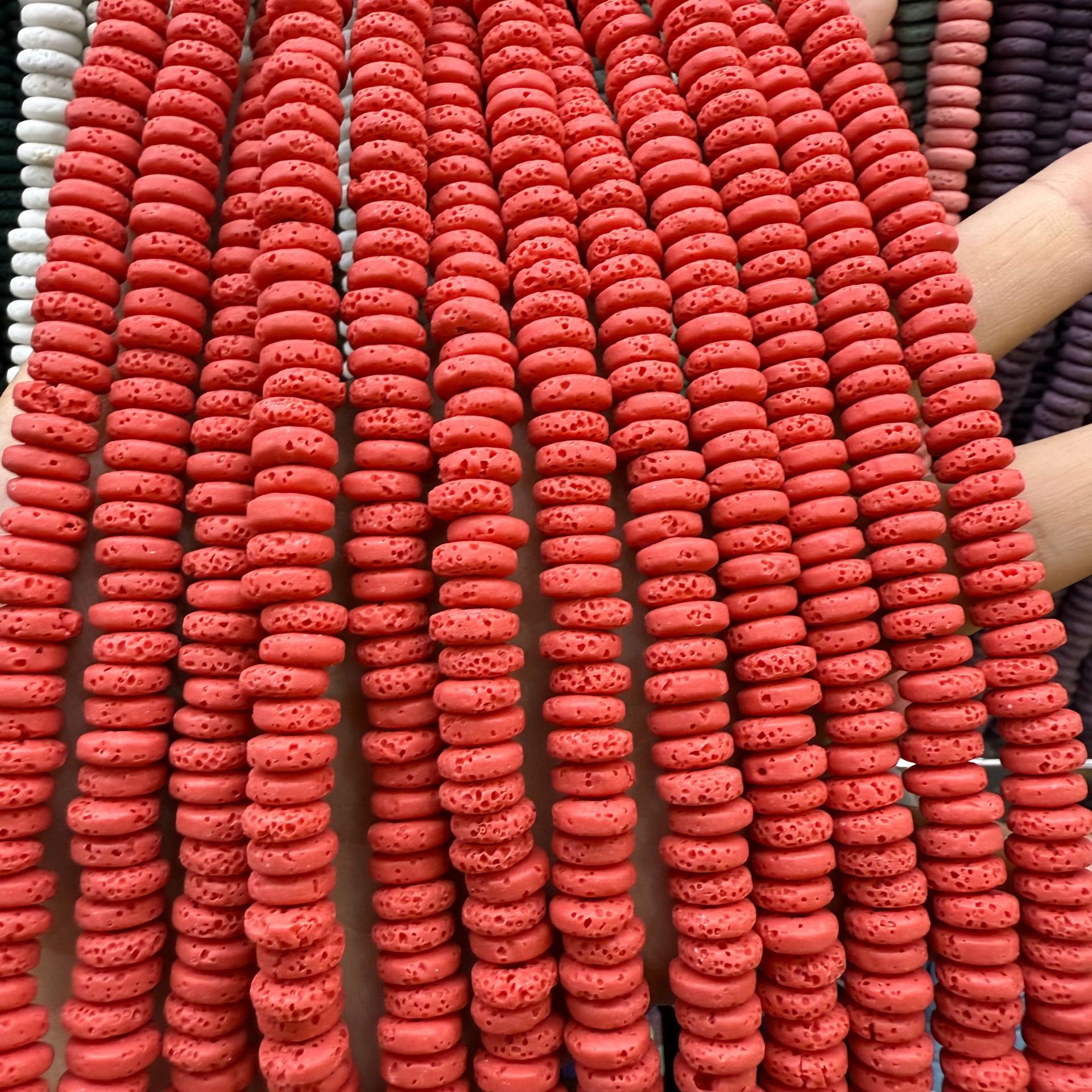 Deep red