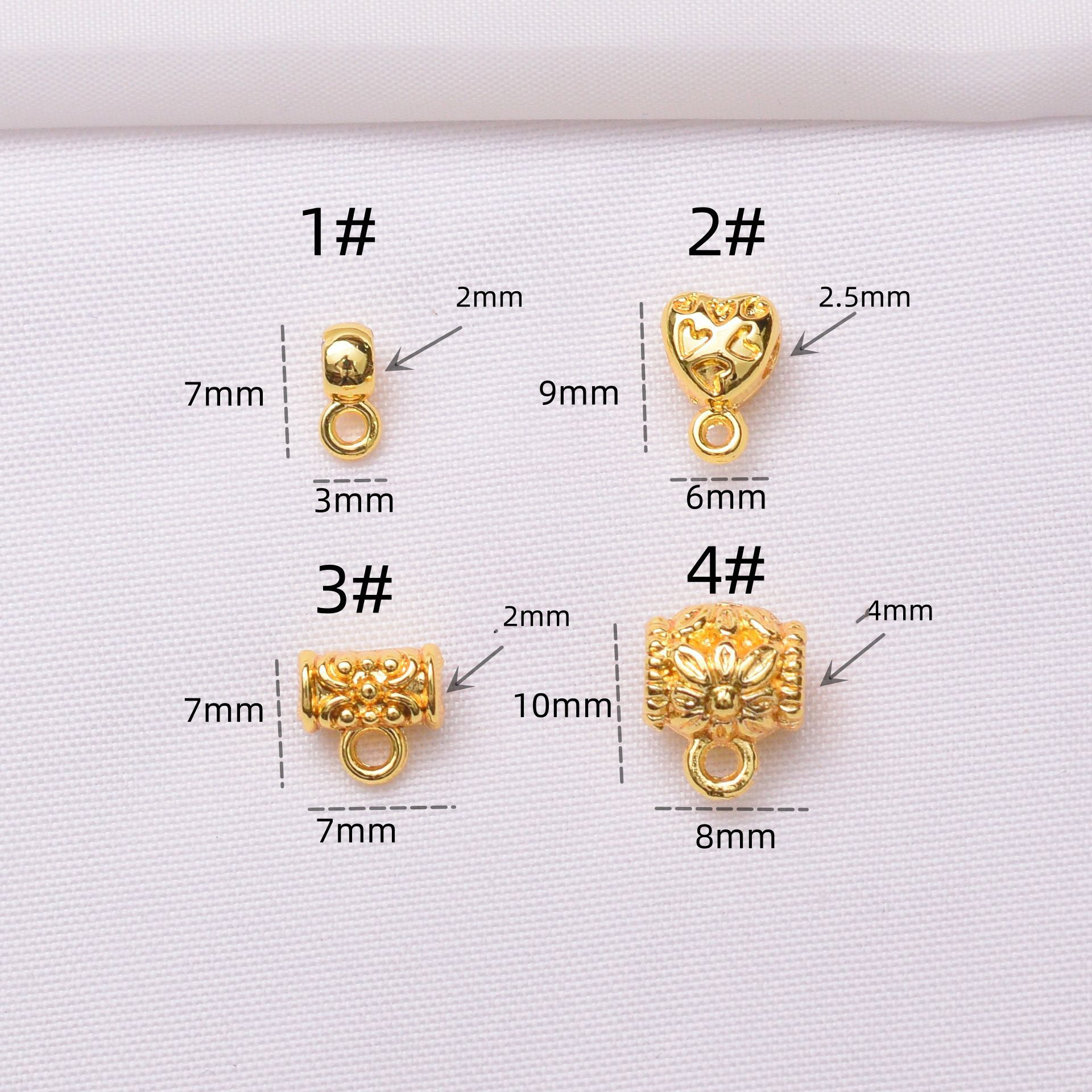 18K gold plated