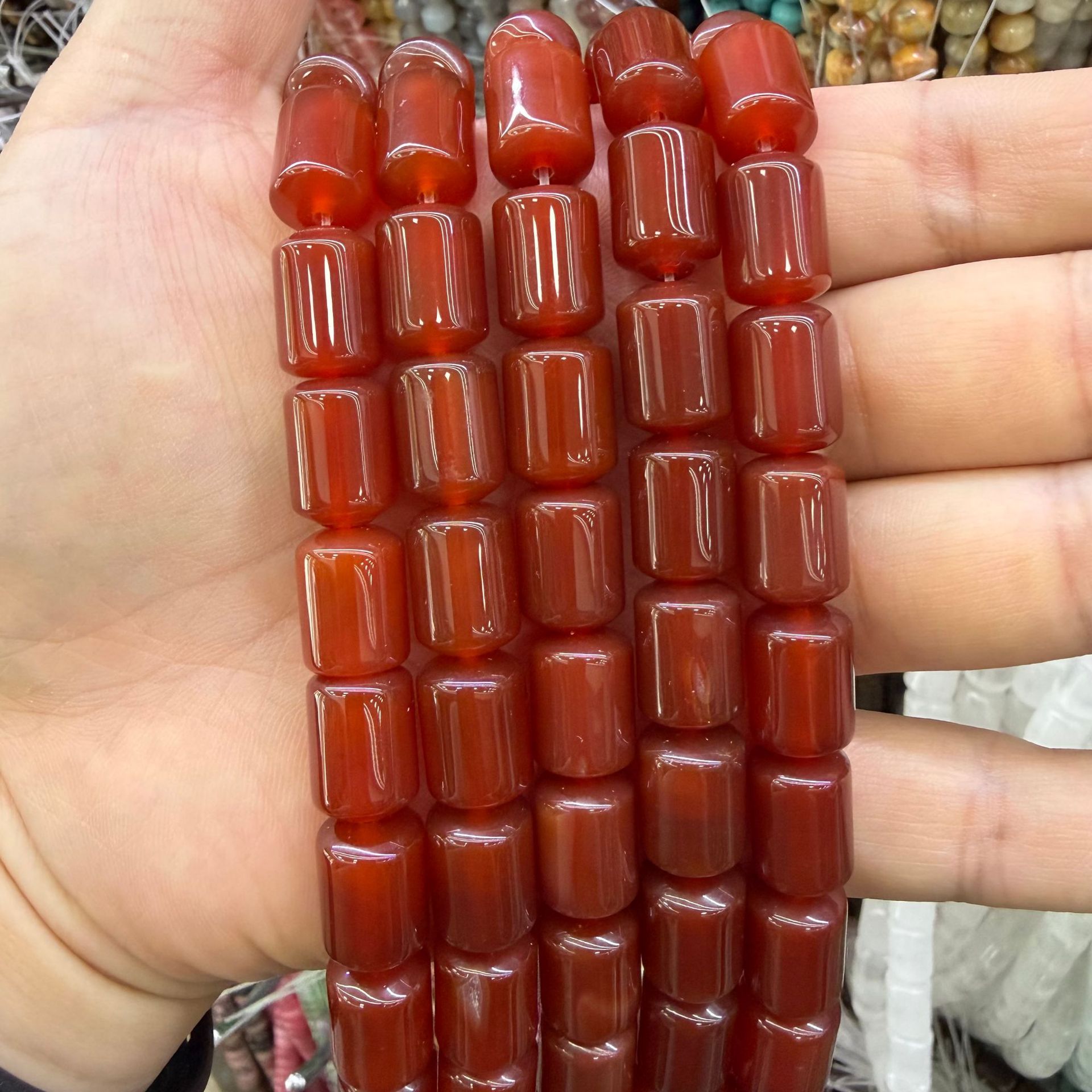 Red agate