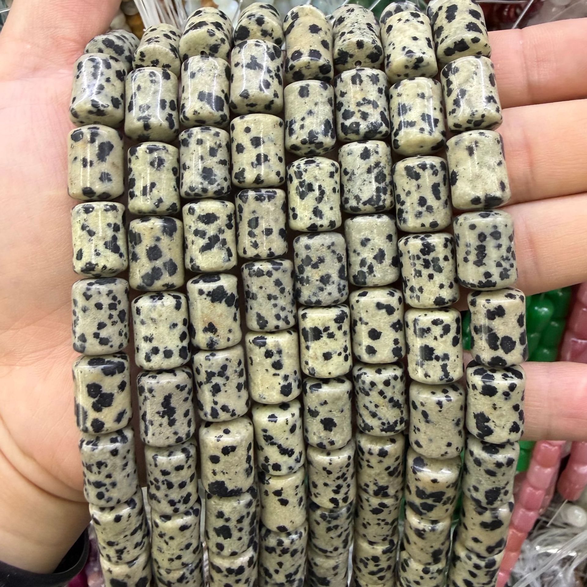 Speckled stone