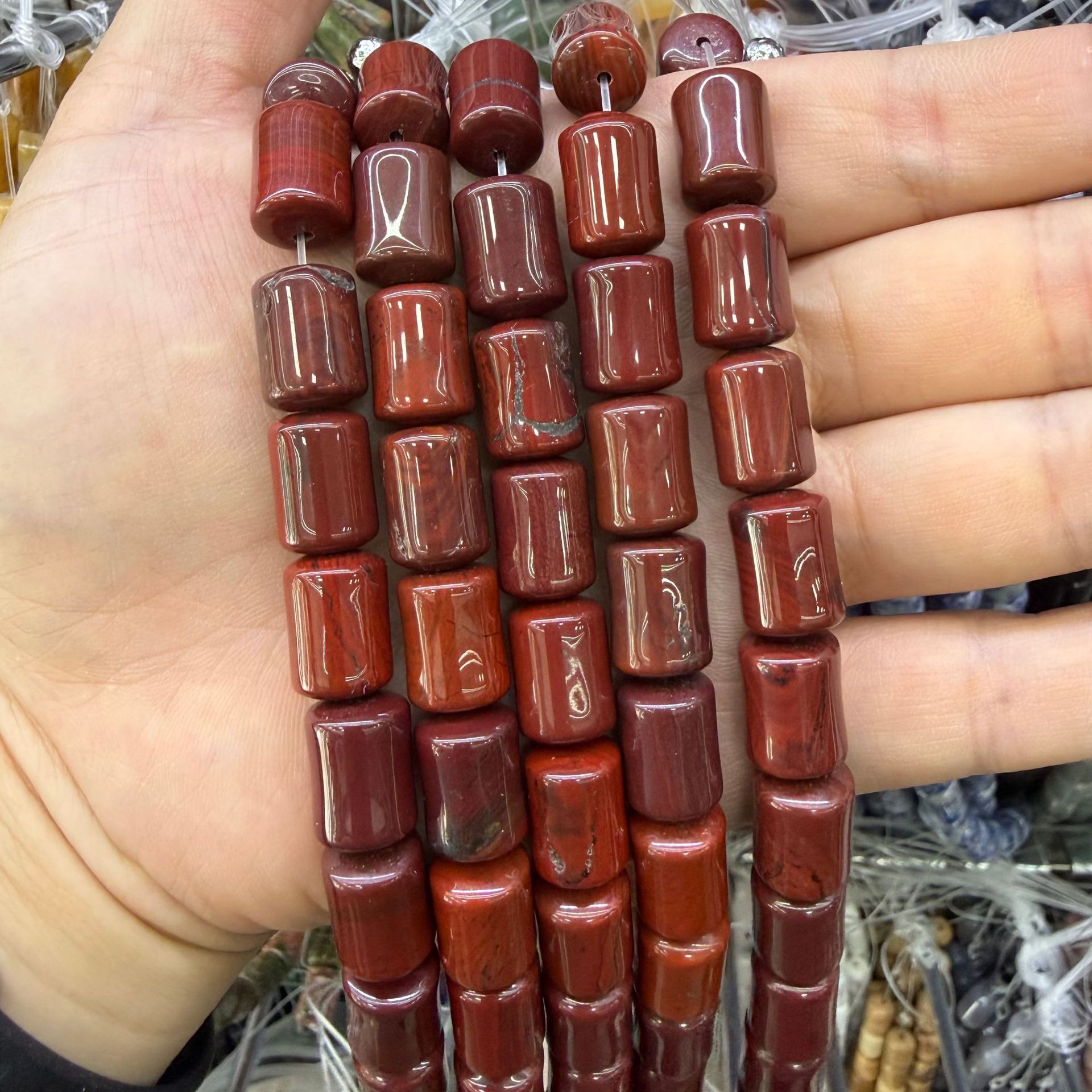 Red stone