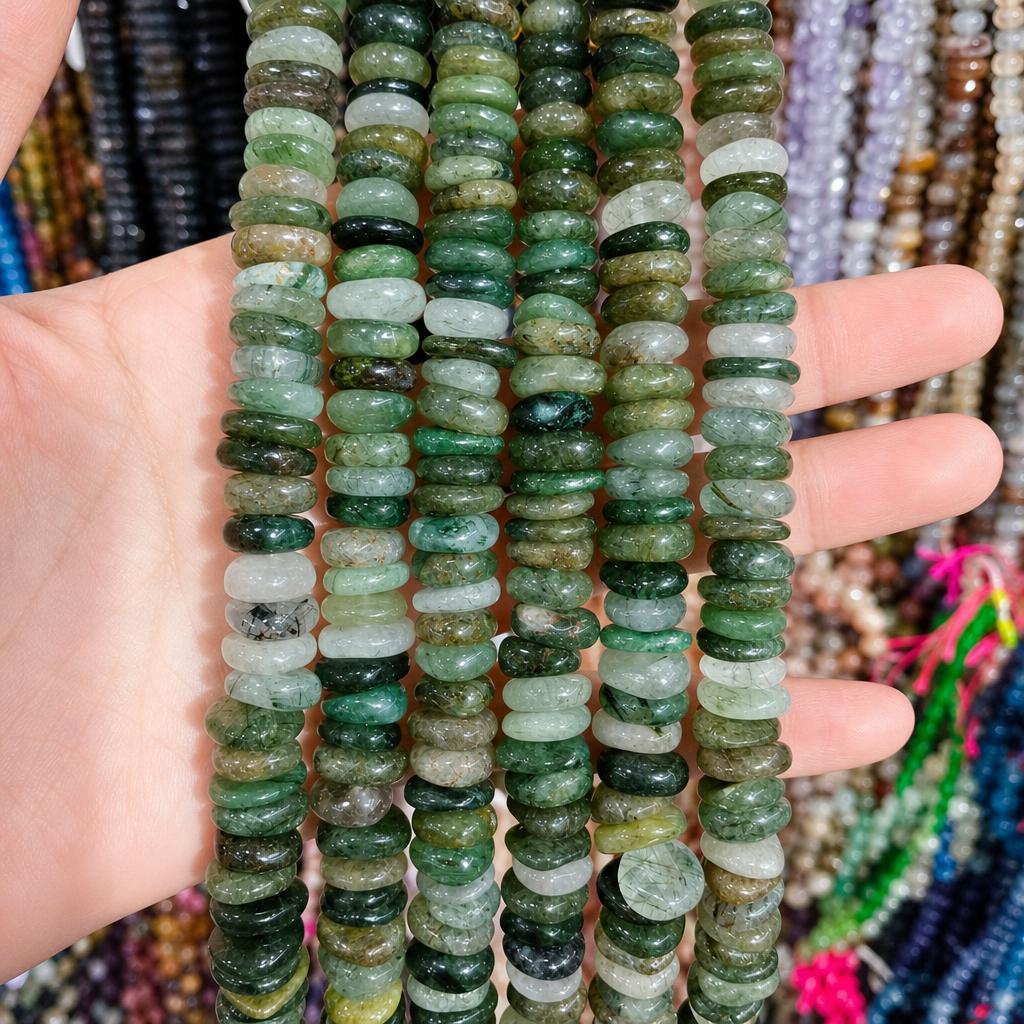 green Rutilated Quartz