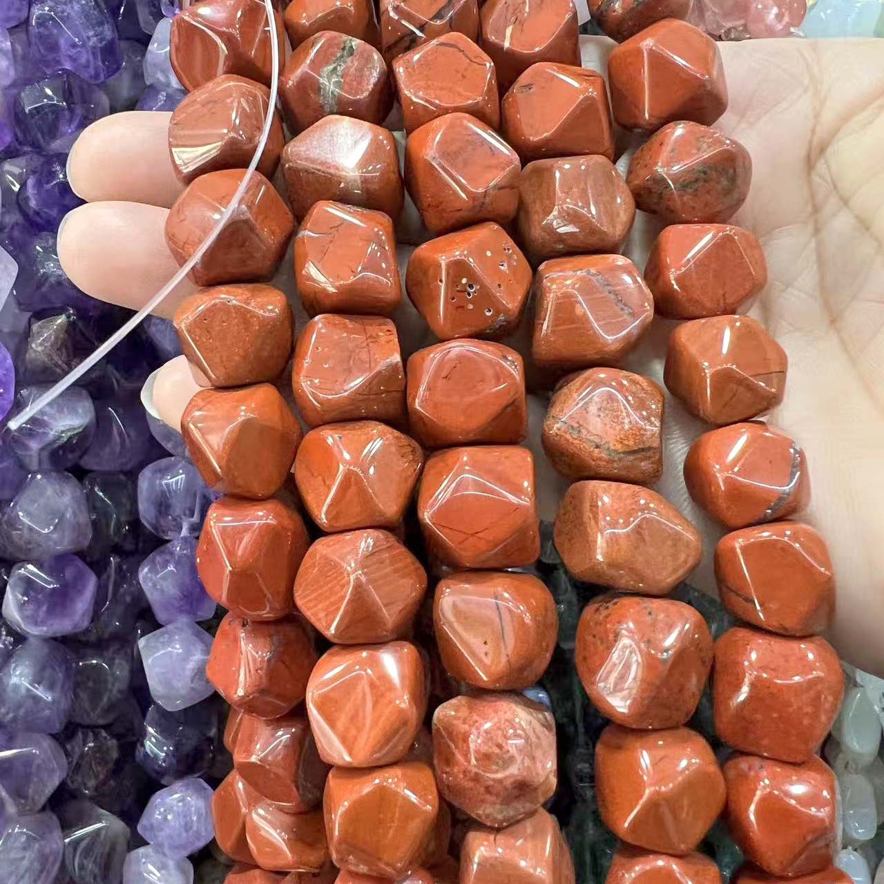 Red stone