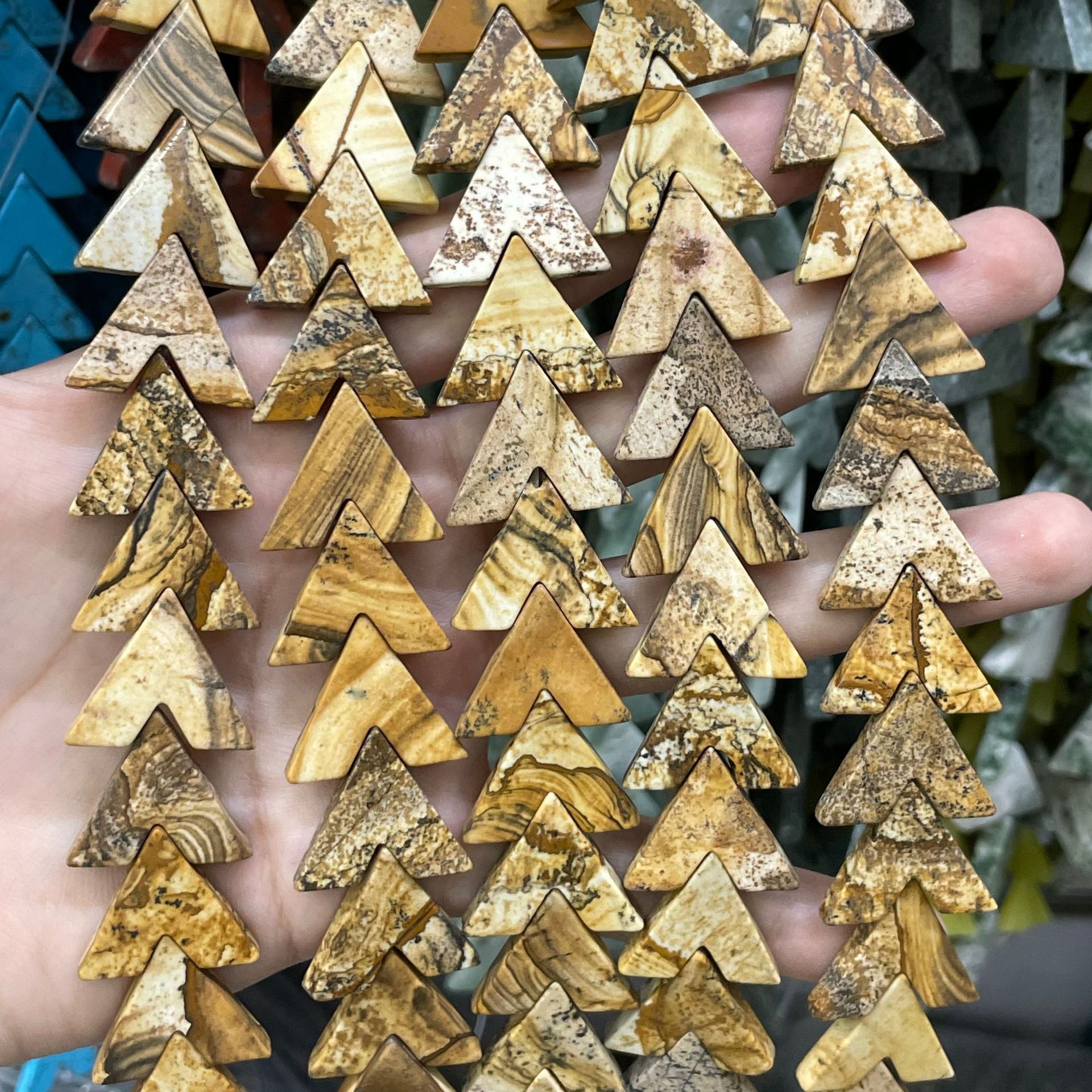 Natural picture stone