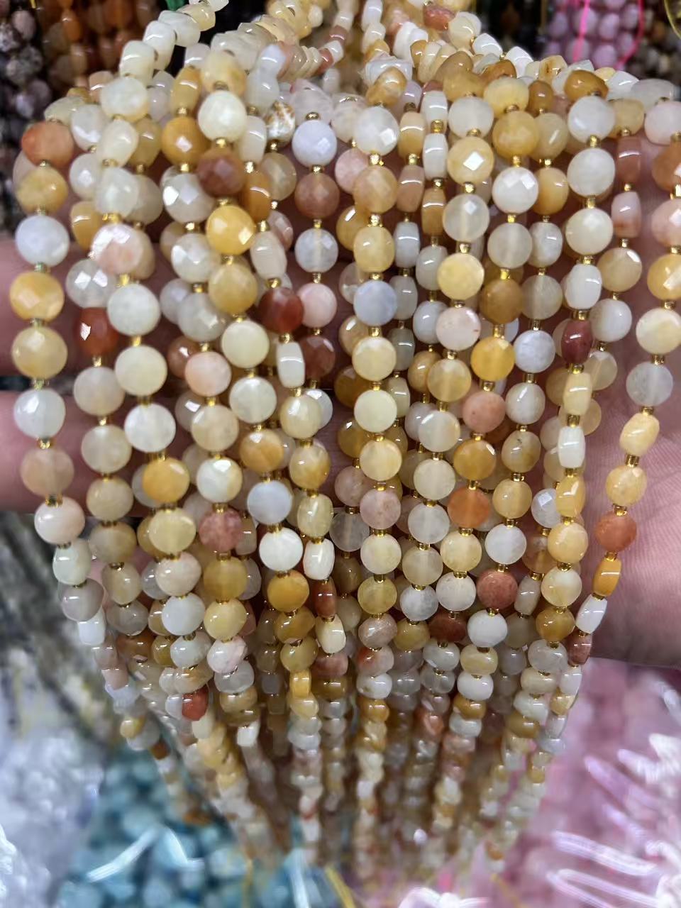 Gold silk jade