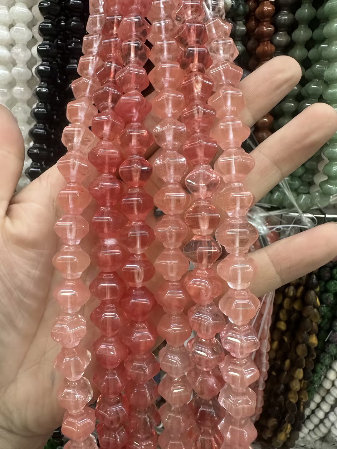 Quartz aux fraises