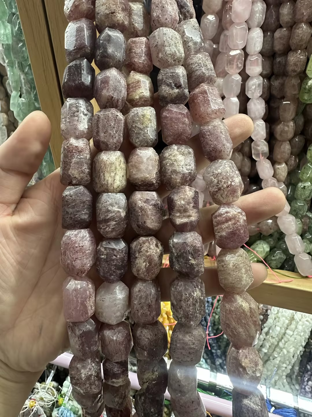 Quartz aux fraises