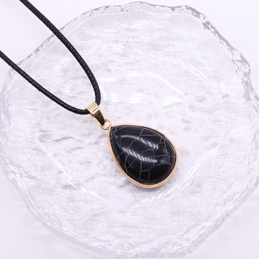 Black Vein Turquoise