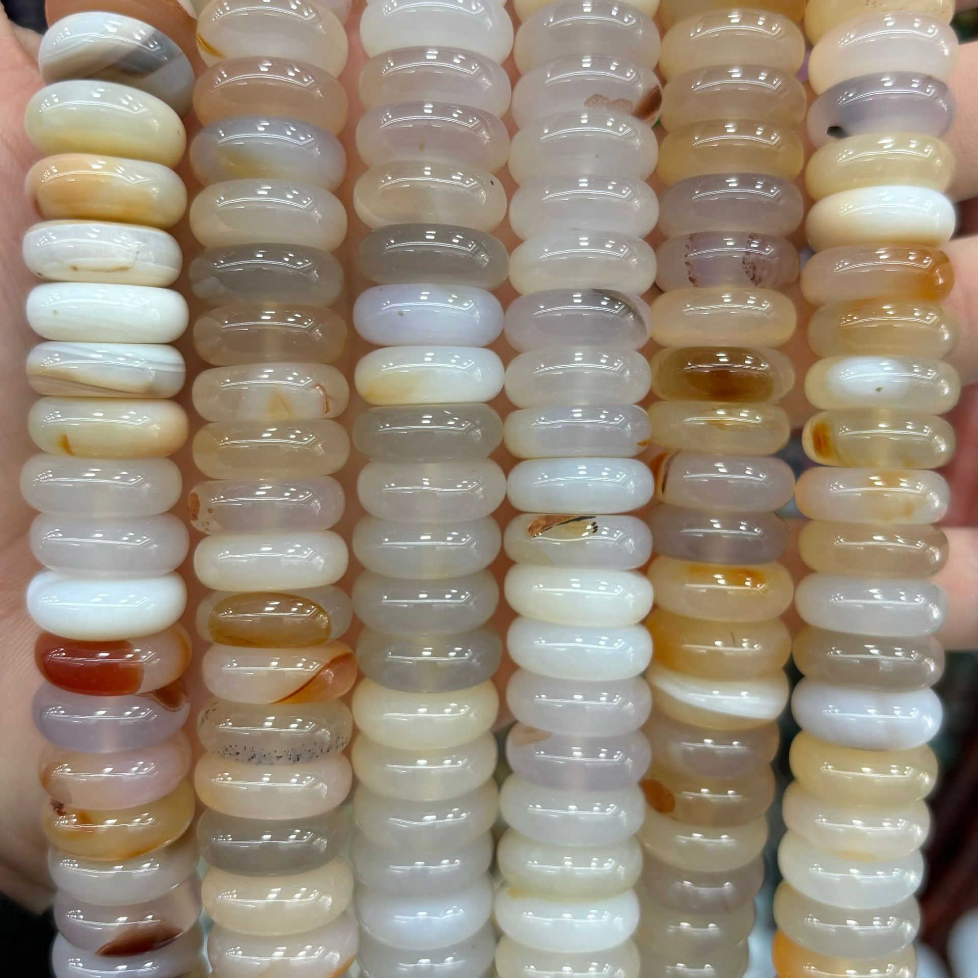 White agate