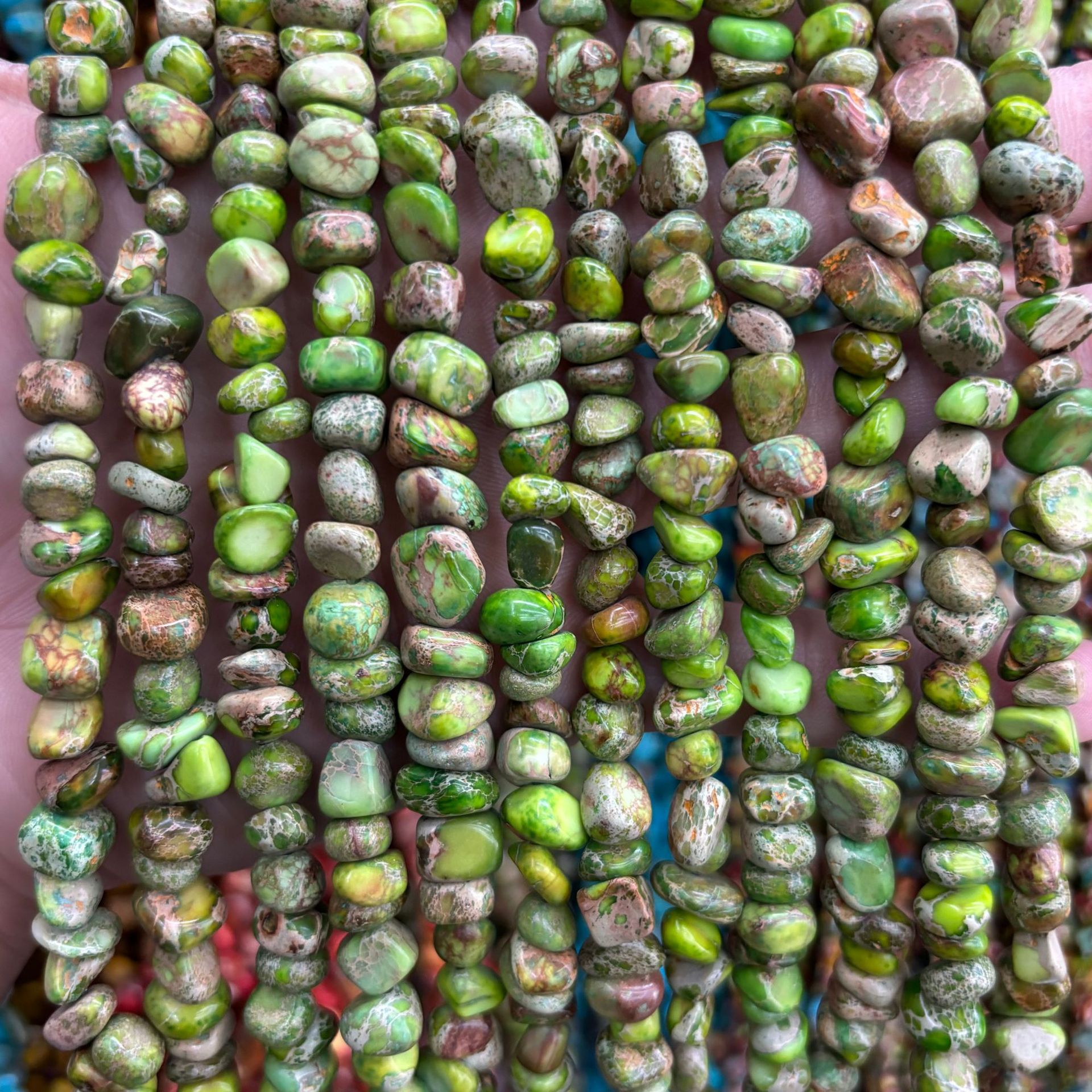 Fruit green emperor stone
