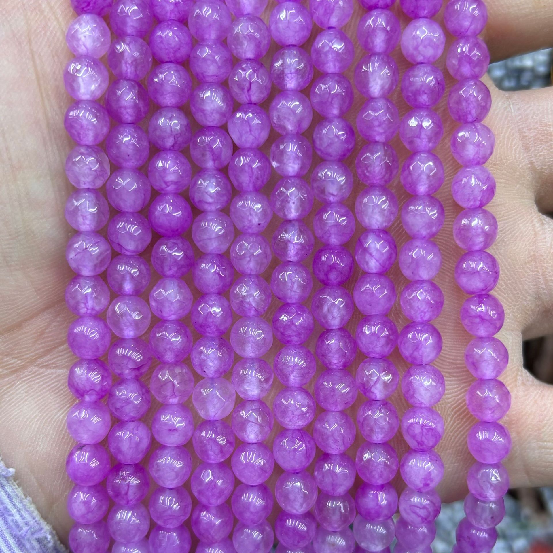 Translucent purple