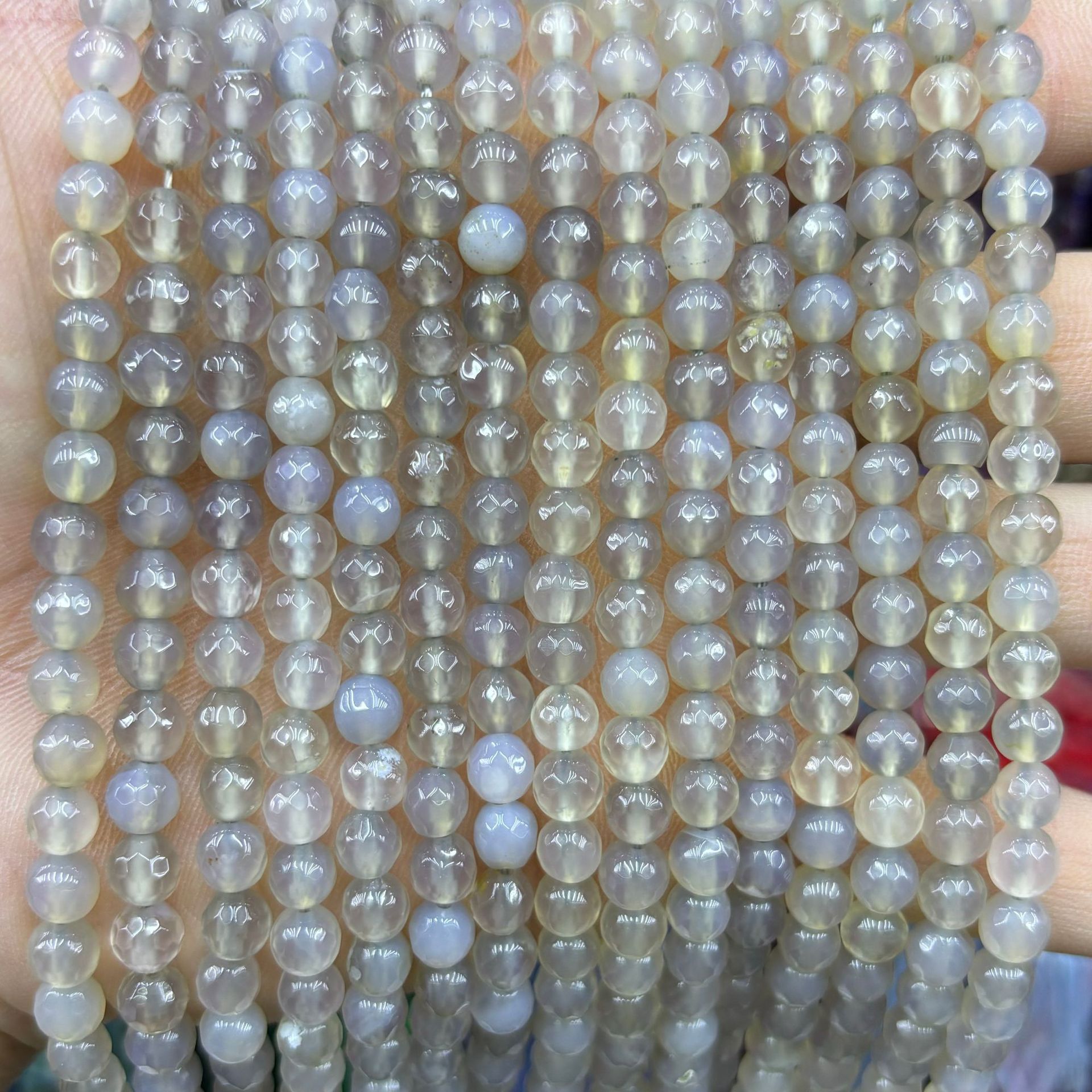Gray agate