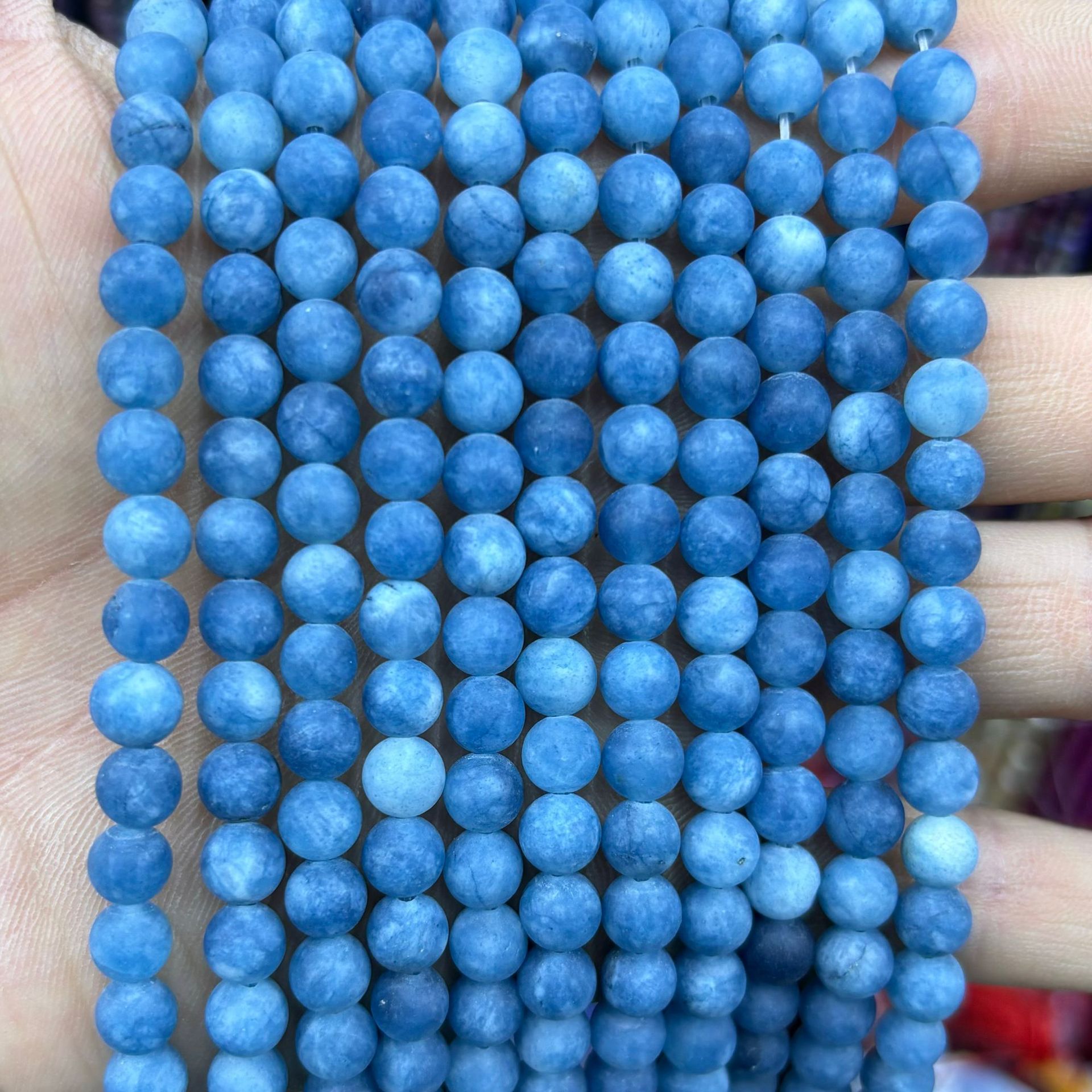 Frosted blue