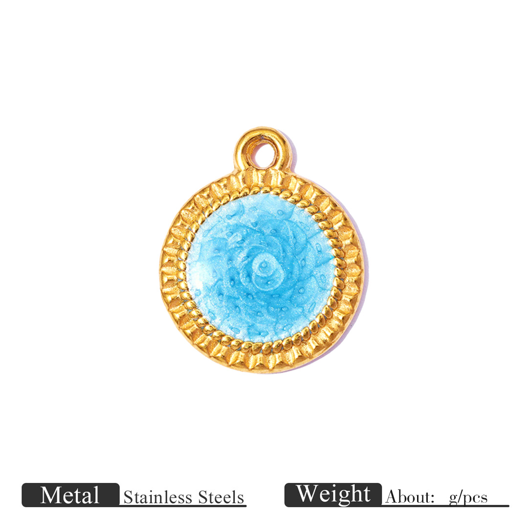 Small round plaque-DO0076