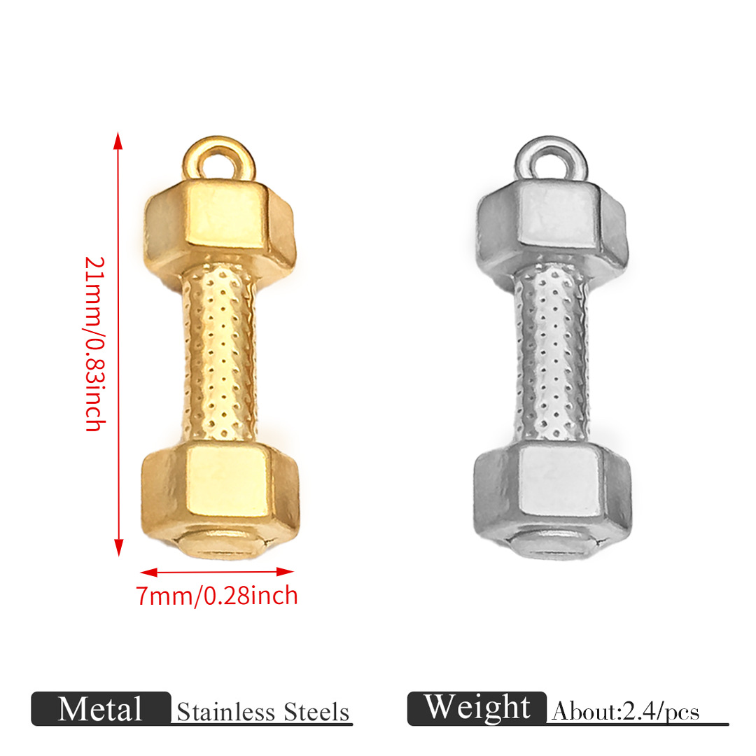 Dumbbell pendant-ot137