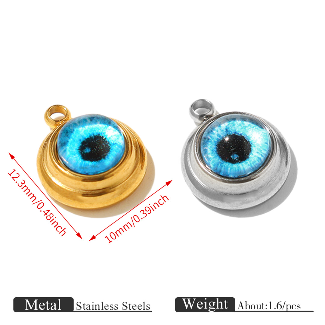 Single hanging devil eye-ot139