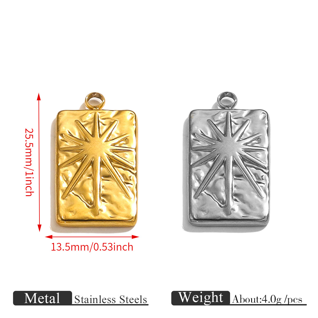 Square pendant-ot144