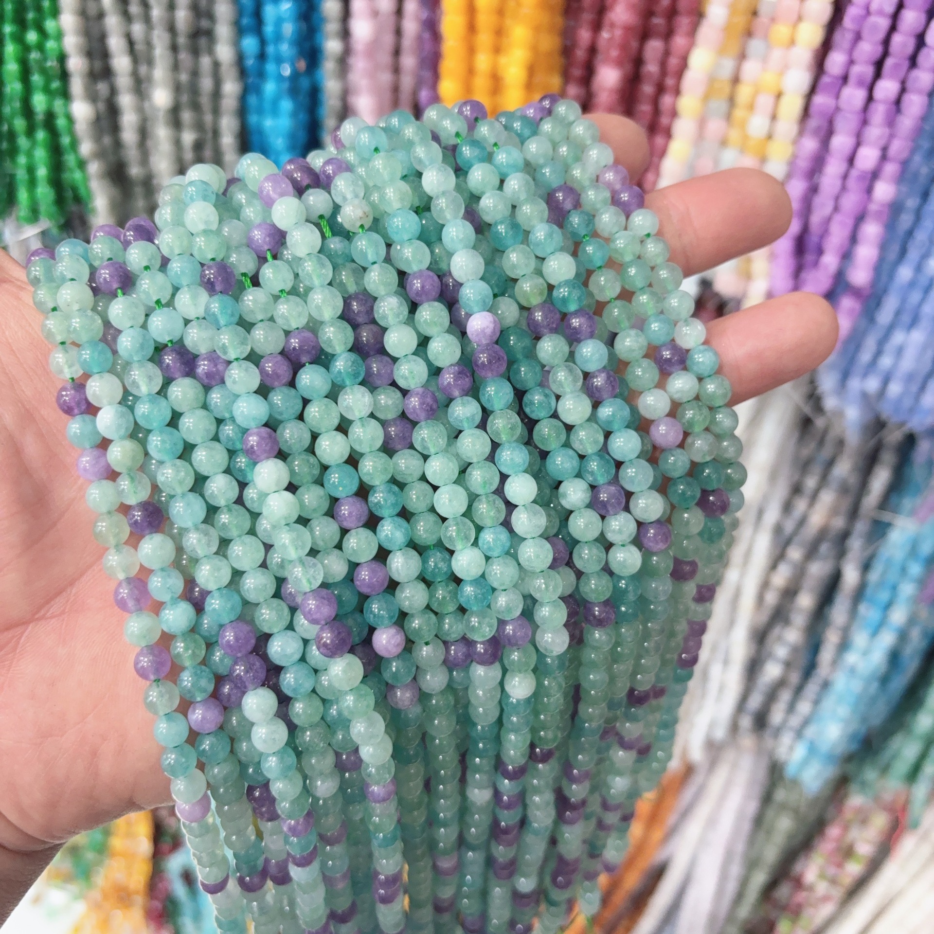 synthetic green fluorite