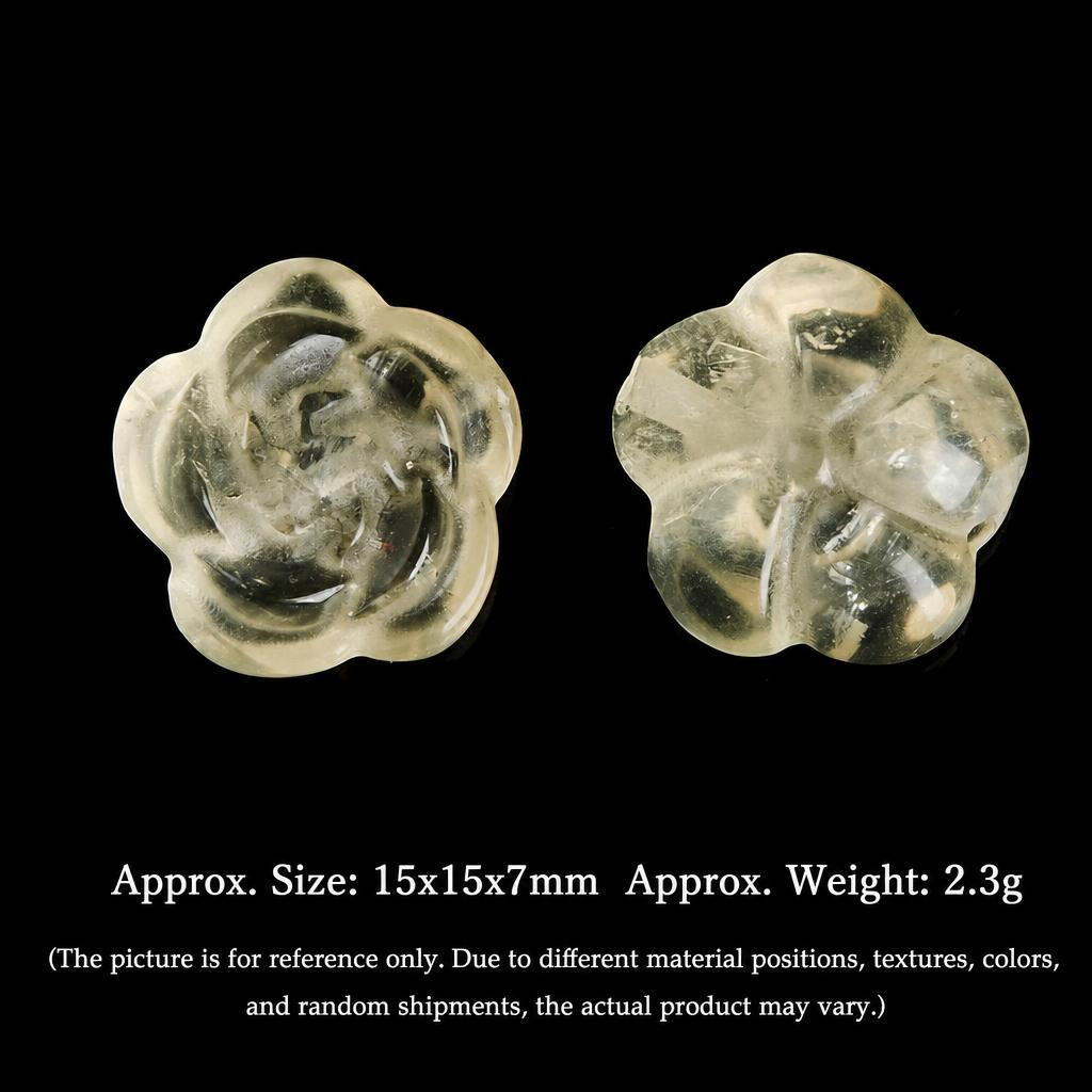 Citrine rose flower type c