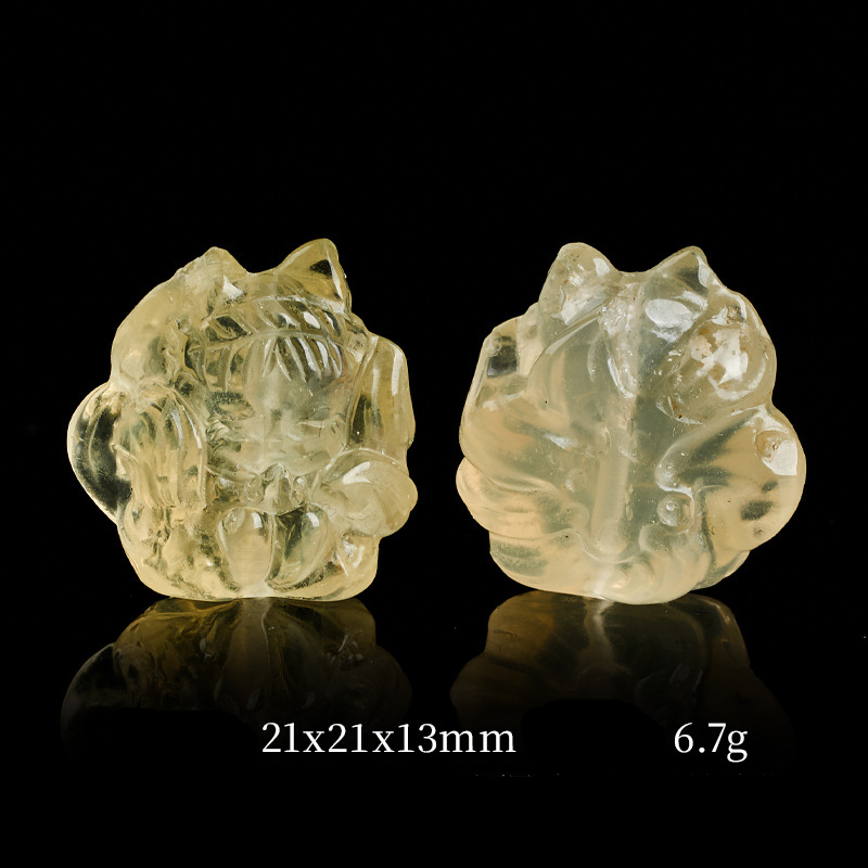Citrine nine-tailed fox model c