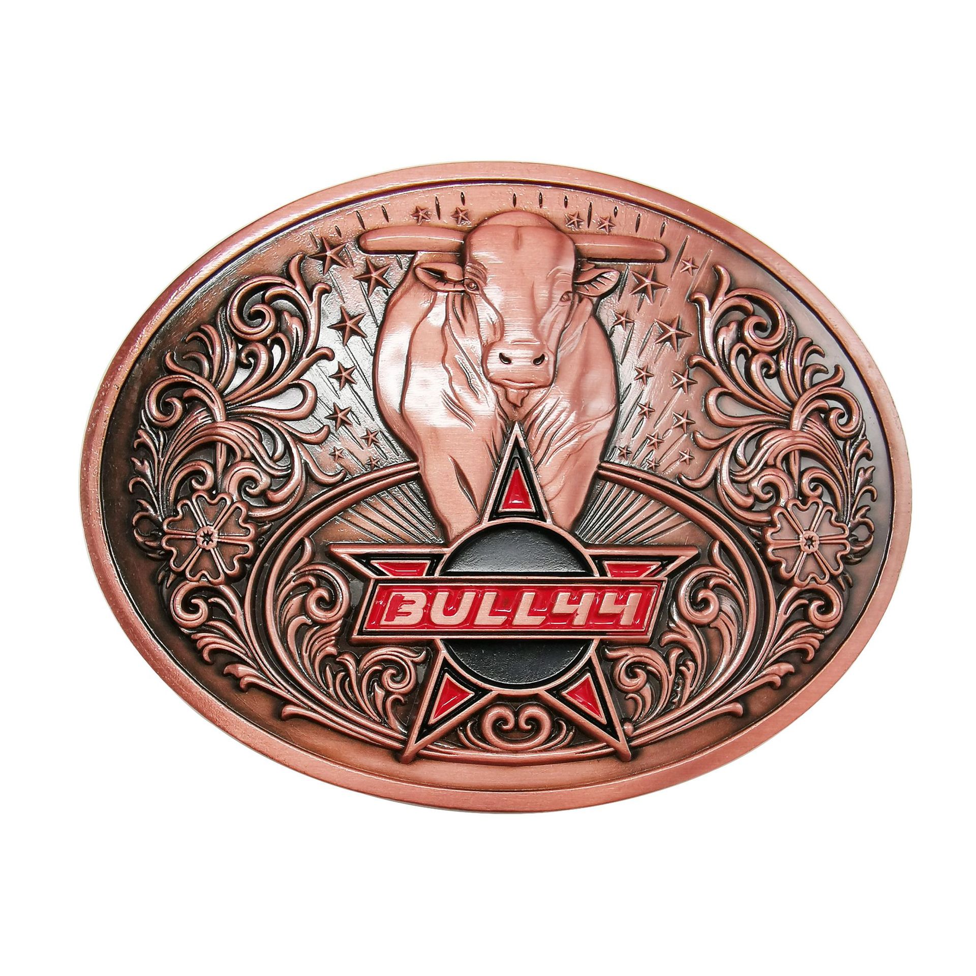 Bull ancient red copper