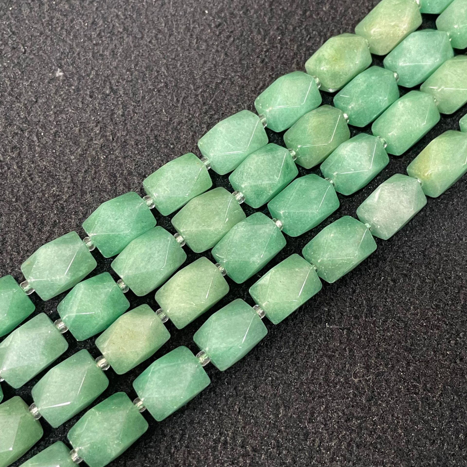 Natural green aventurine