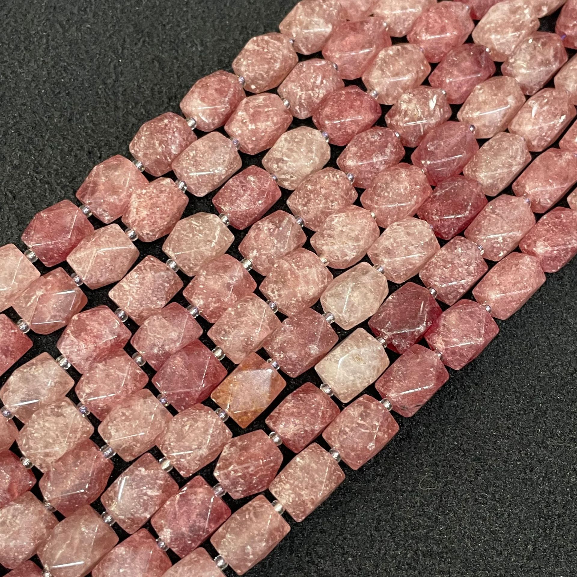 Natural strawberry crystal