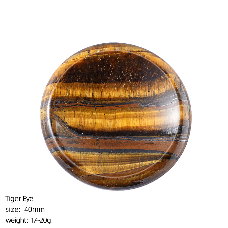 Tiger eye stone thumb stone