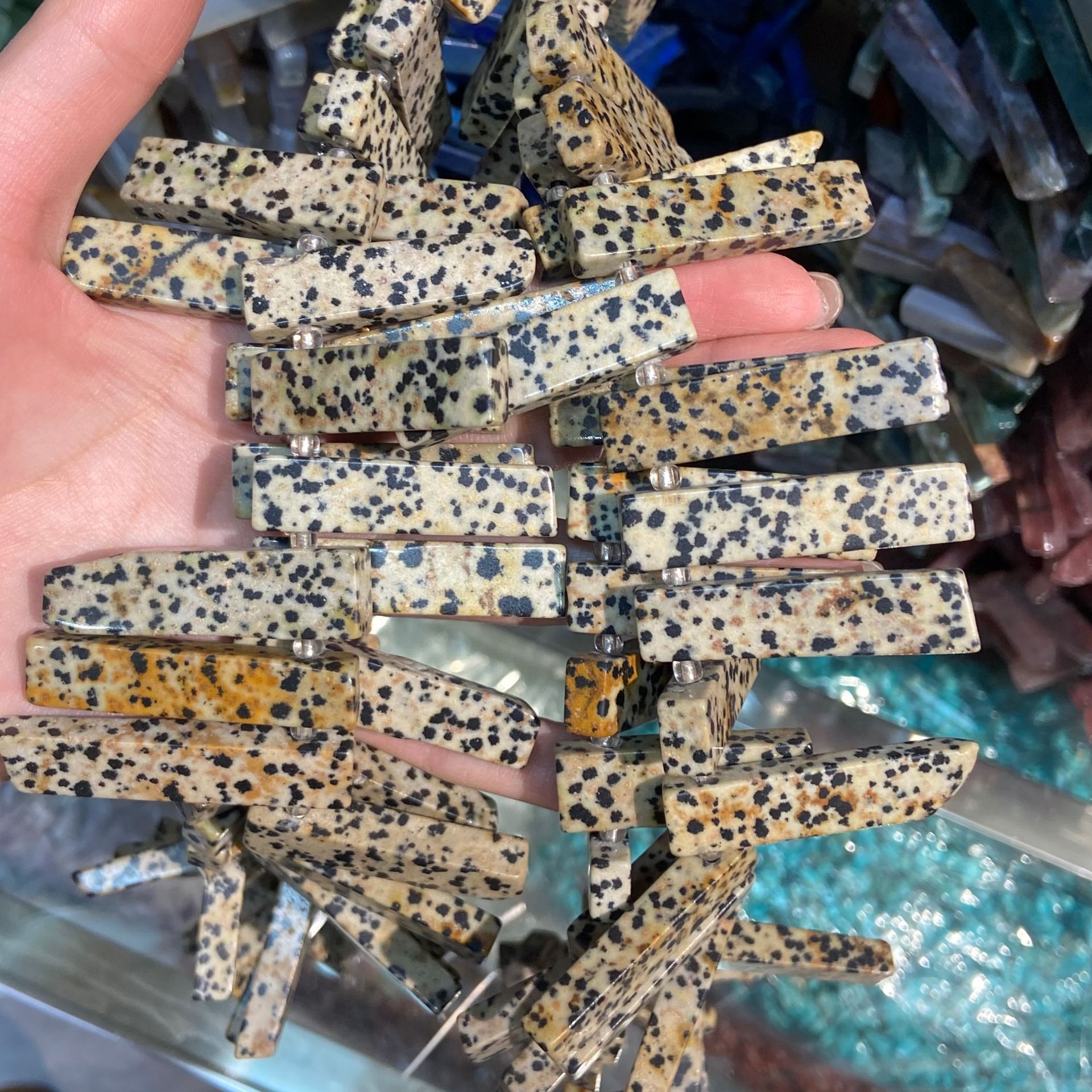 Spotted stone