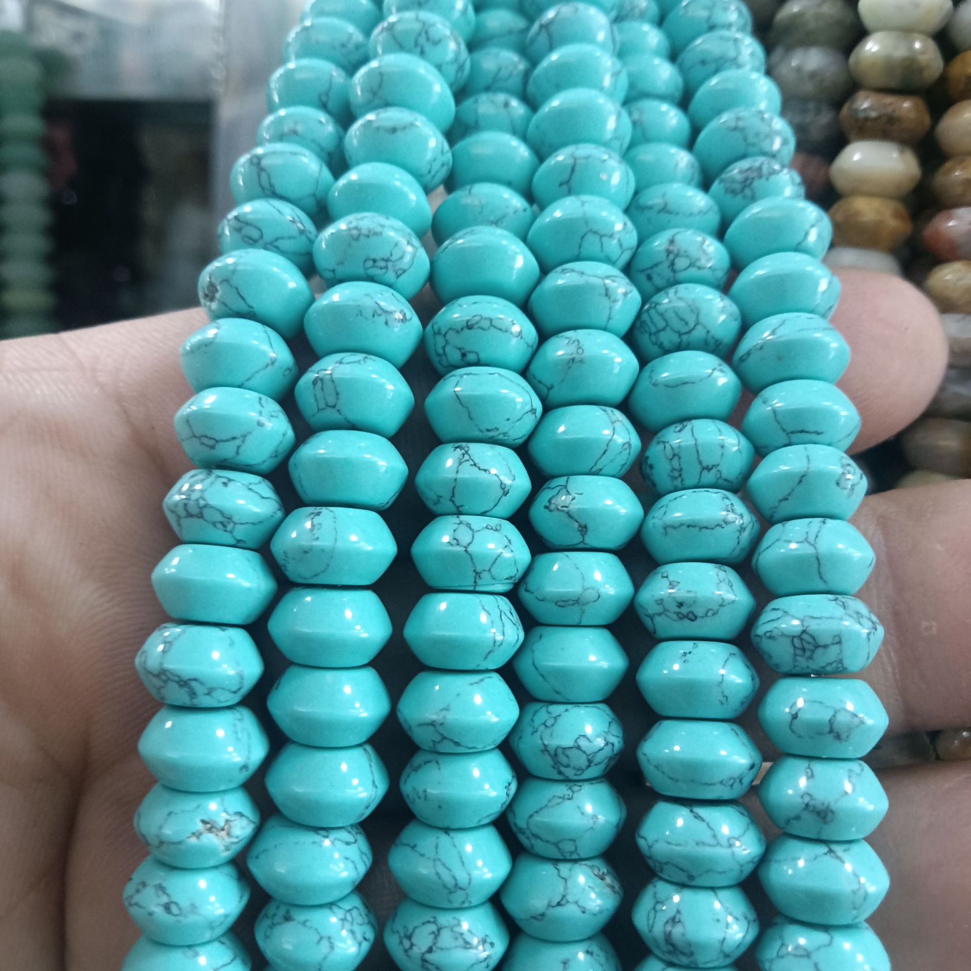 1 blue turquoise