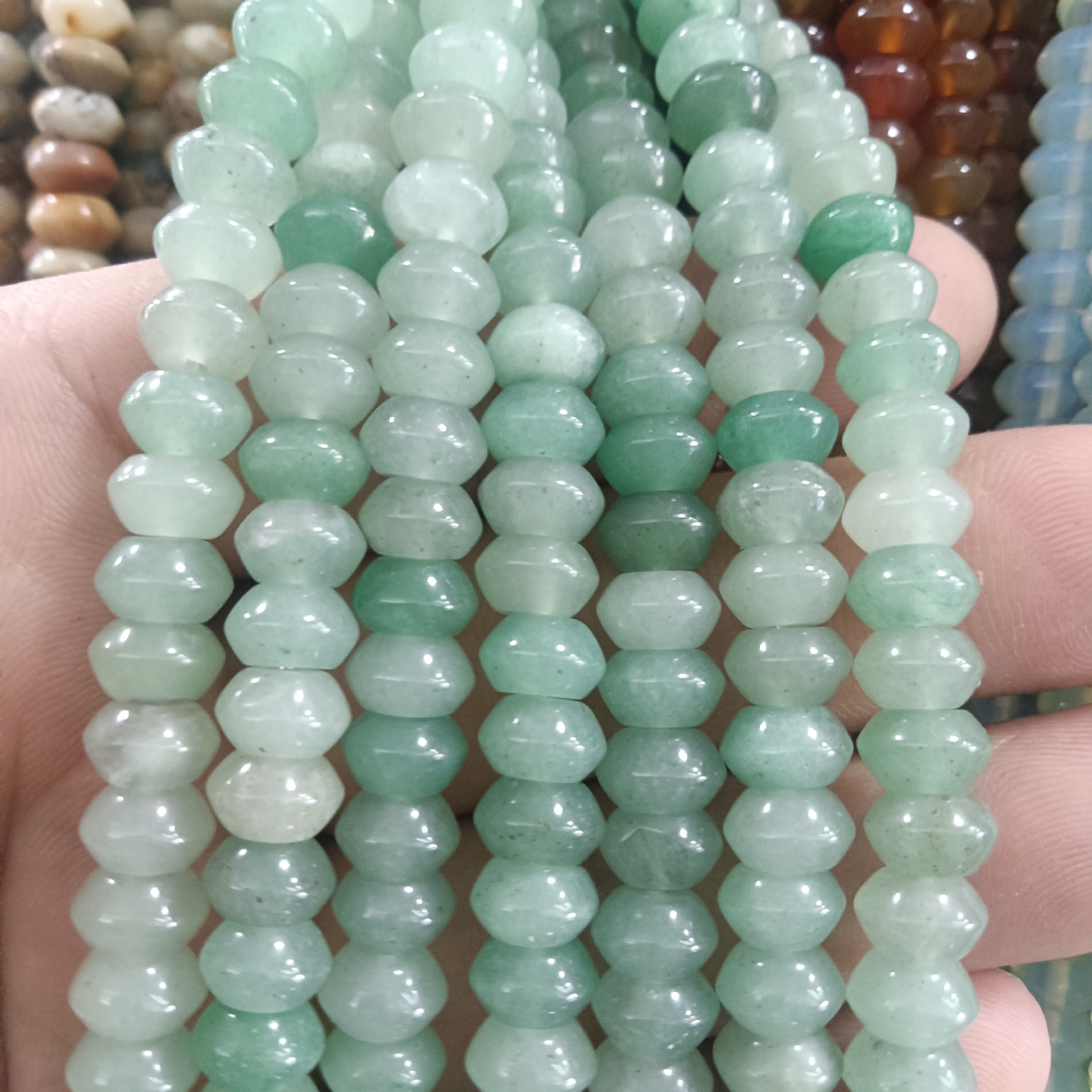 3 green aventurine