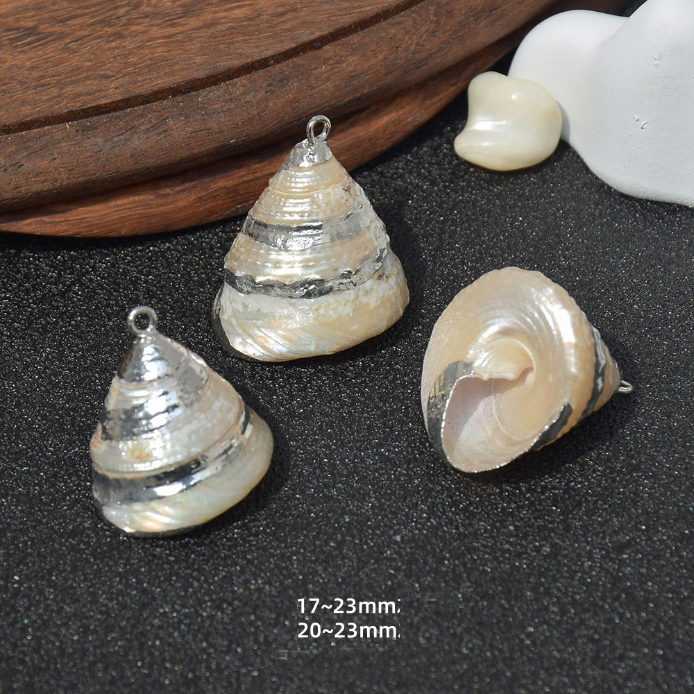 Dz176 (peeled snail) silver edge