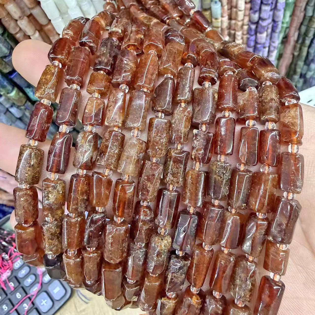 Orange garnet