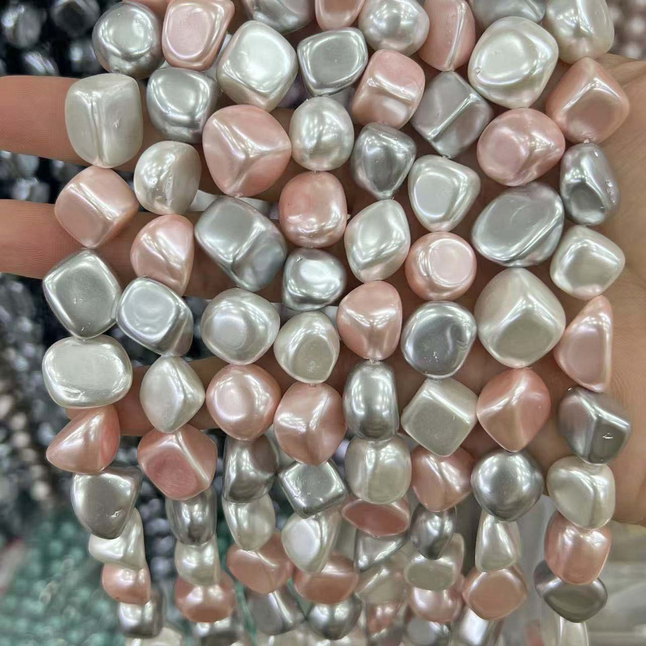 Mixed color-pink gray white