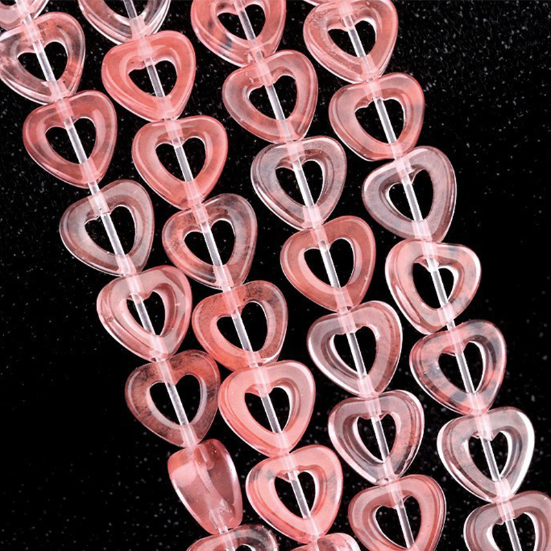 Watermelon crystal (synthetic)