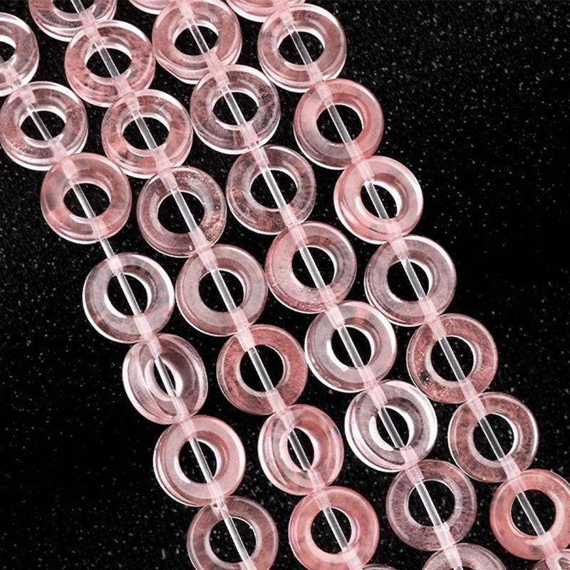 Watermelon crystal (synthetic)