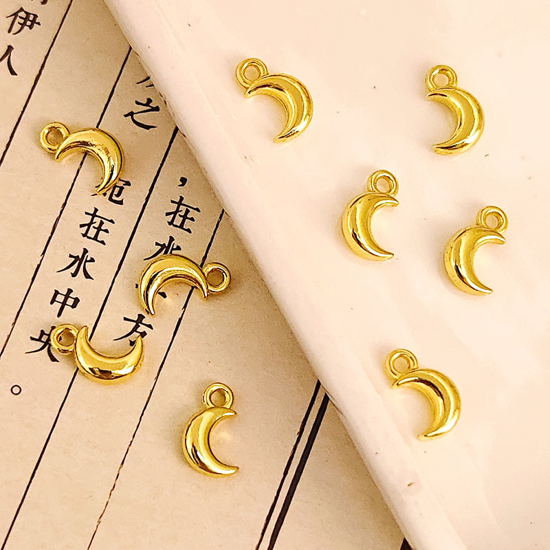 A170 [gold] moon 6*10mm