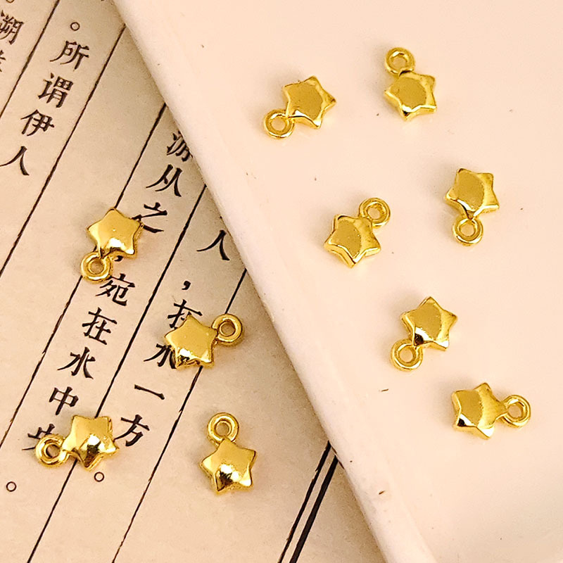 A171 [gold] star 6.3*8.5mm