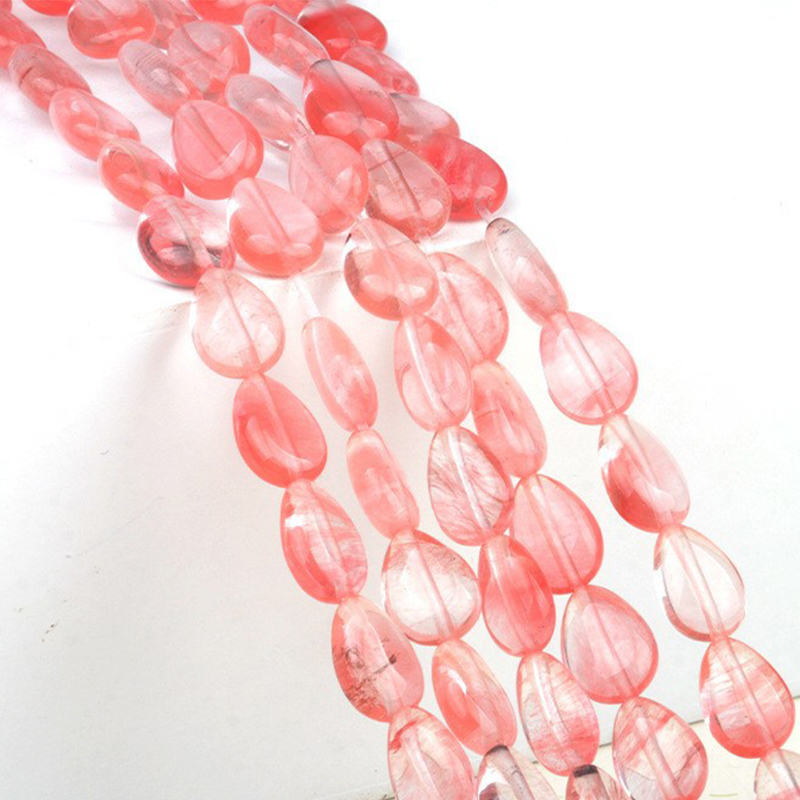 Watermelon crystal (synthetic)