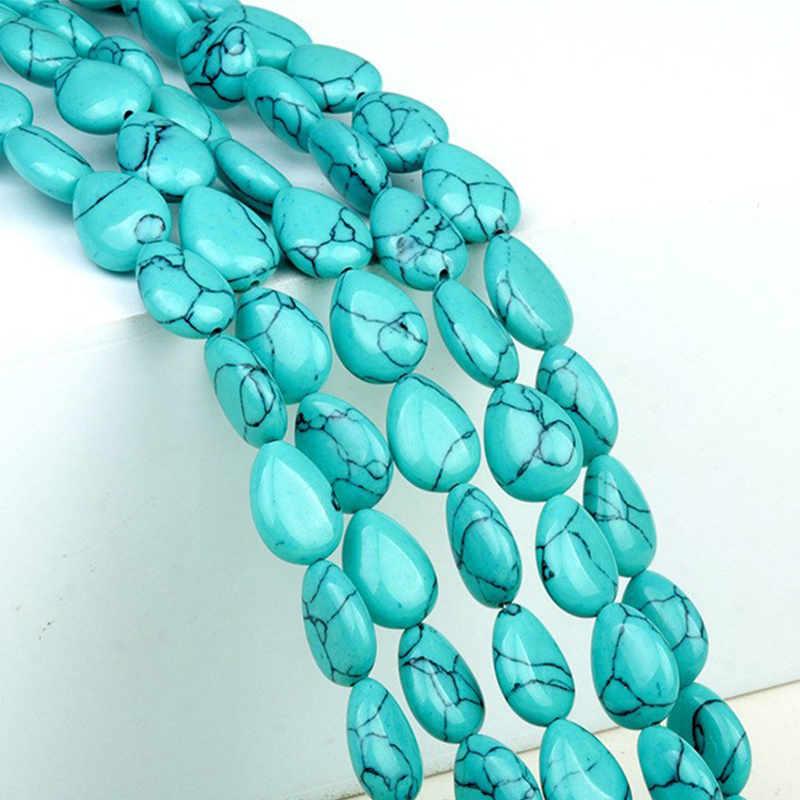 Blue turquoise (synthetic)