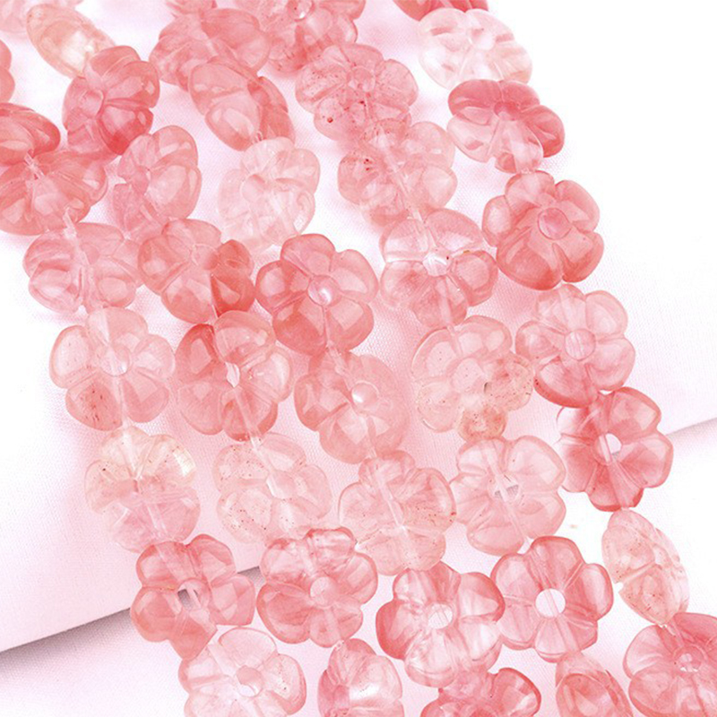 Watermelon crystal (synthetic)
