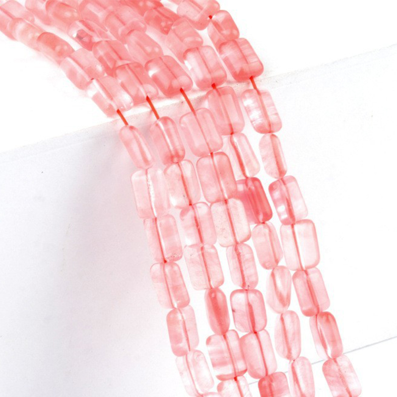 Watermelon crystal (synthetic)