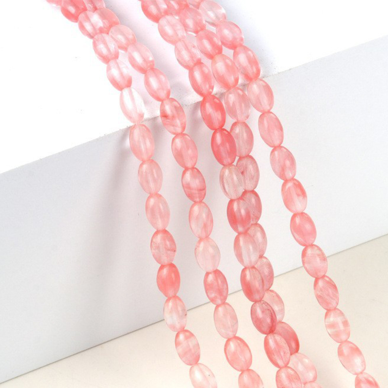 Watermelon crystal (synthetic)
