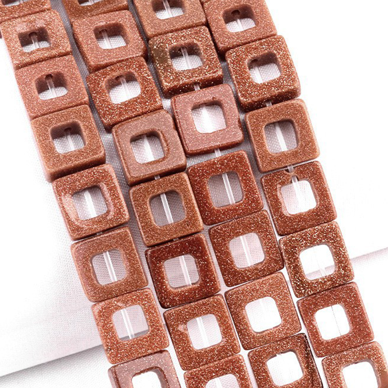 Gold sand stone (synthetic)