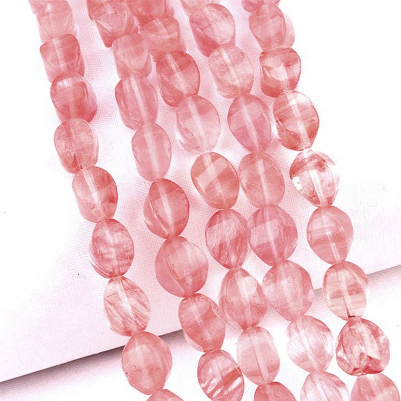Watermelon crystal (synthetic)