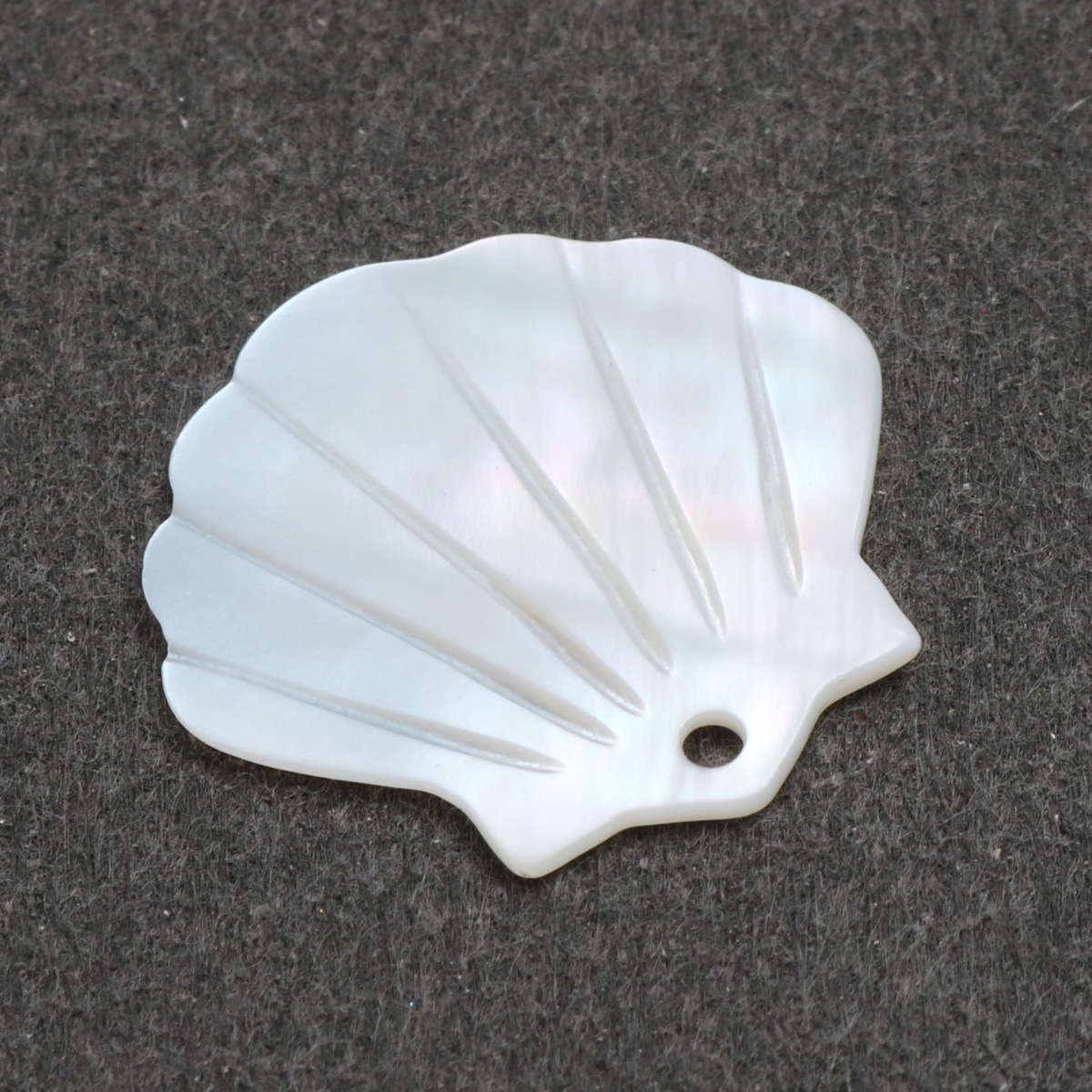 White shell 23*23mm