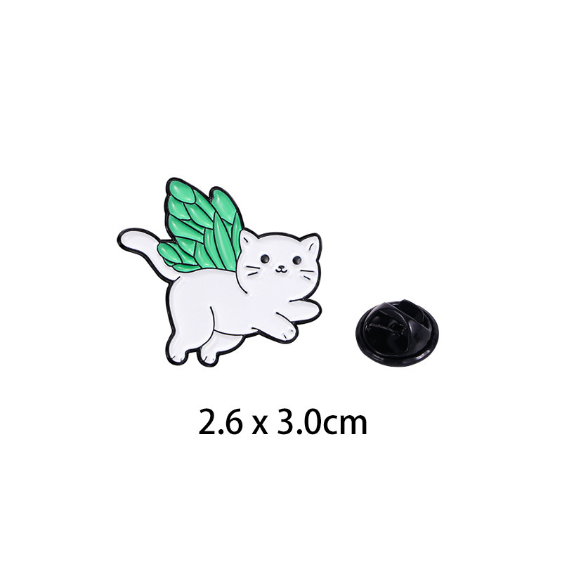 Green butterfly cat