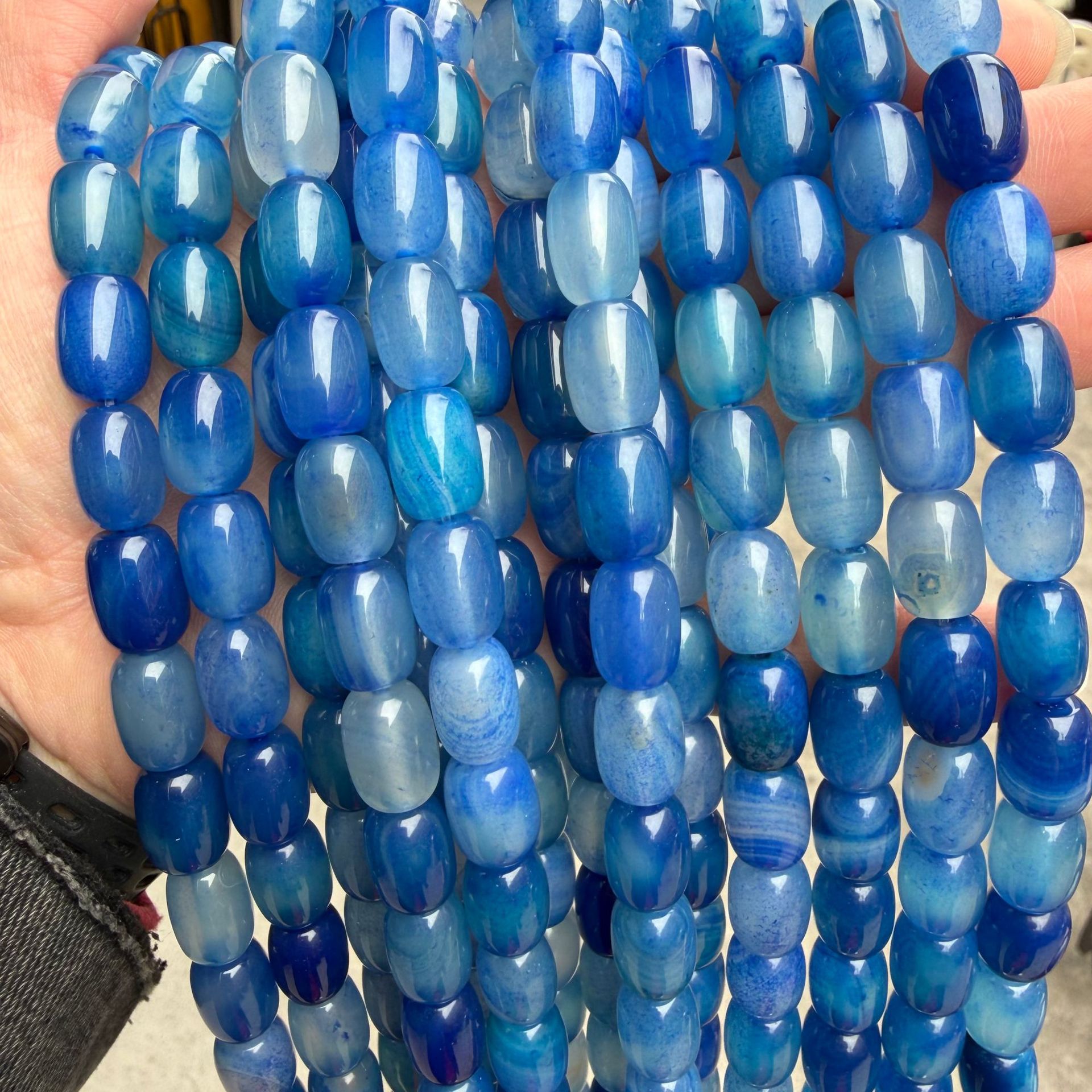 Blue agate